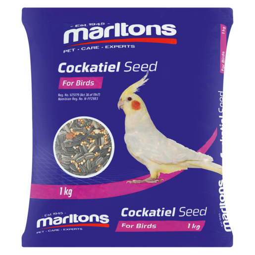 Marltons Cockatiel Seed 1kg