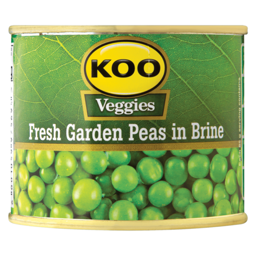 KOO Fresh Garden Peas In Brine 215g