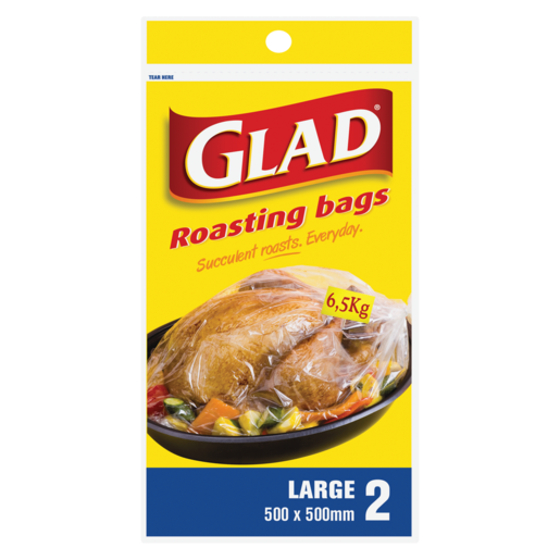 Glad Large Roasting Bags 2 Pack