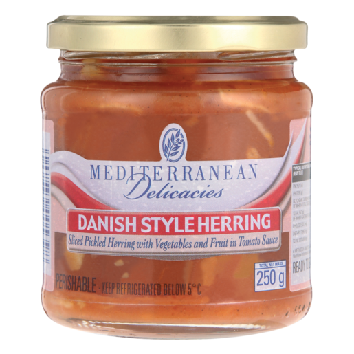 Mediterranean Delicacies Danish Style Herring 250g