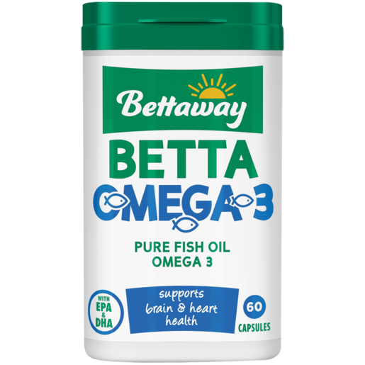 Bettaway Omega 3 Capsules 60 Pack