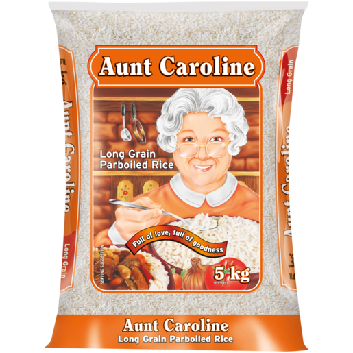 Aunt Caroline Long Grain Parboiled Rice 5kg