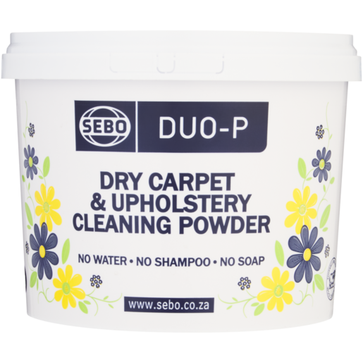 Sebo Duo-P Dry Carpet & Upholstery Cleaning Powder 1kg 