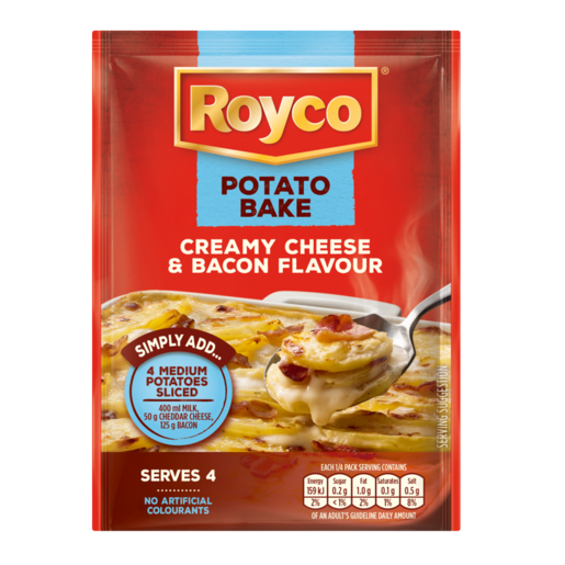 Royco Creamy Cheese & Bacon Potato Bake 41g