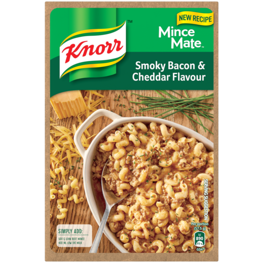 Knorr Smokey Bacon & Cheddar Flavoured Mince Mate 230g