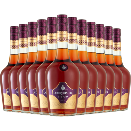 Courvoisier V.S.O.P Cognac Bottles 12 x 750ml