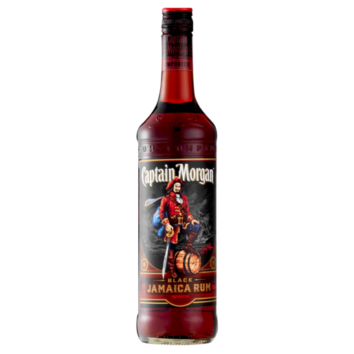Captain Morgan Jamaica Black Rum Bottle 750ml