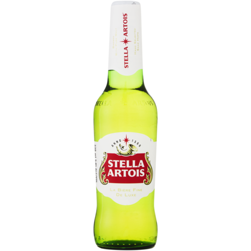 Stella Artois Pure Malt Lager Beer Bottle 330ml
