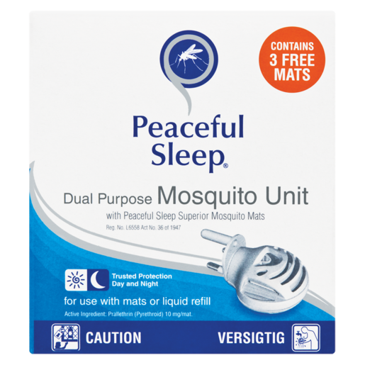 Peaceful Sleep Dual Purpose Mosquito Unit 134g