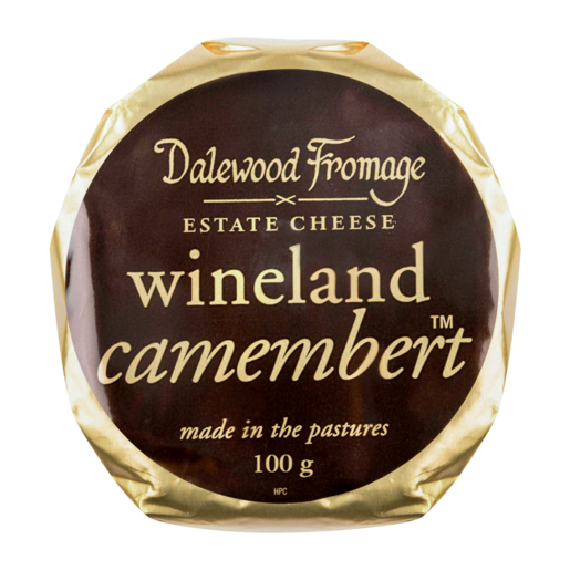 Dalewood Fromage Wineland Camembert Cheese 100g
