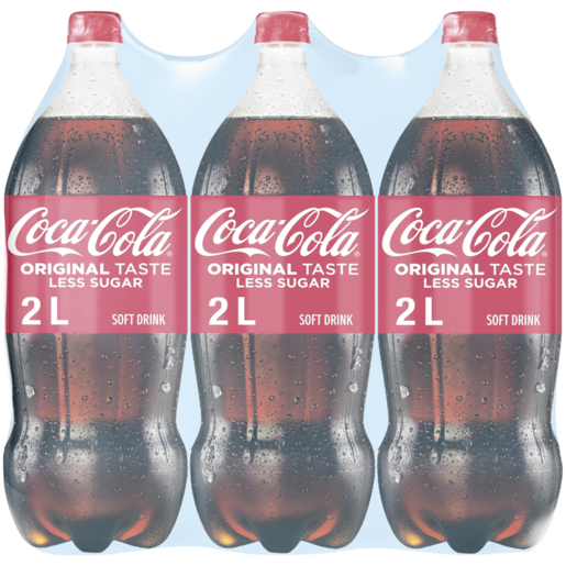 Coca-Cola Original Taste Soft Drink 6 x 2L, Cola, Soft Drinks, Drinks