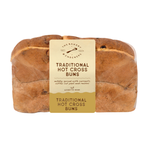 The Bakery Traditional Hot Cross Bun Loaf 400g