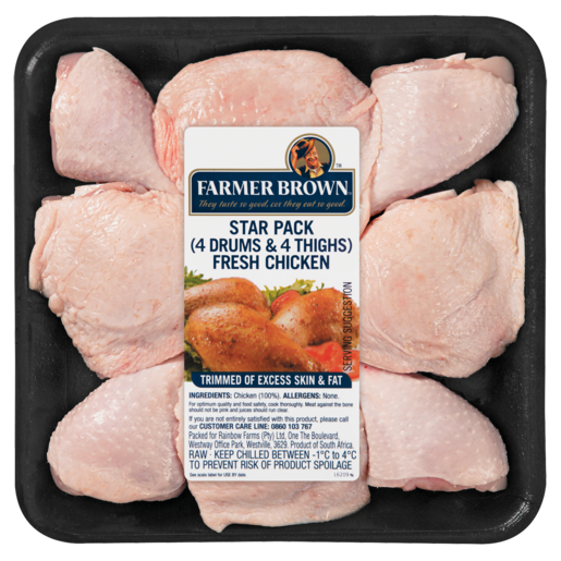 Farmer Brown Fresh Chicken Per kg