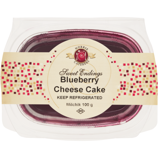 Norrie Caterers Sweet Endings Blueberry Cheese Cake 100g 