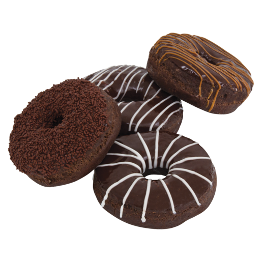 Chocolate Ring Doughnut (Flavour May Vary)