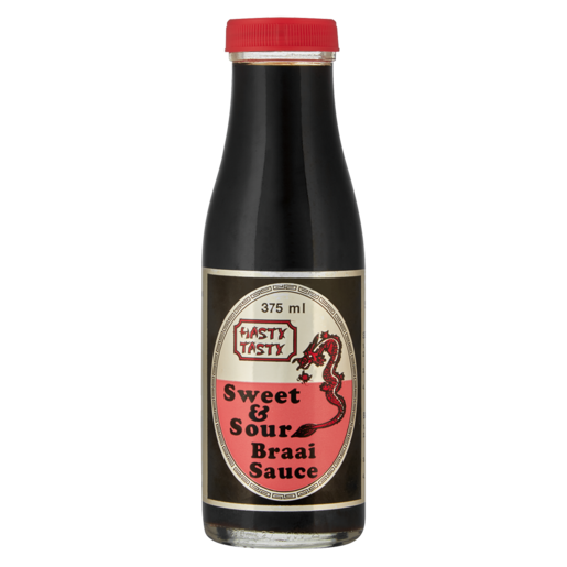 Hasty Tasty Sweet & Sour Braai Sauce 375ml Bottle