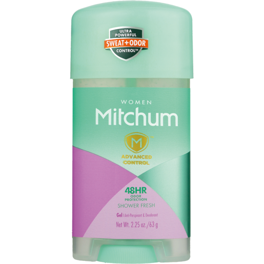 Mitchum WOMEN Shower Fresh Anti-Perspirant Gel Stick 63g