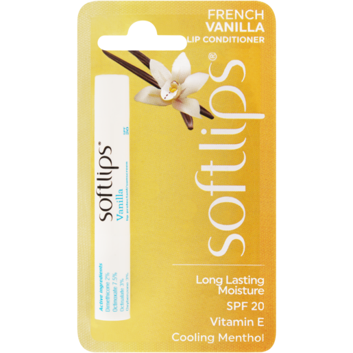 Softlips French Vanilla Lip Balm 2g