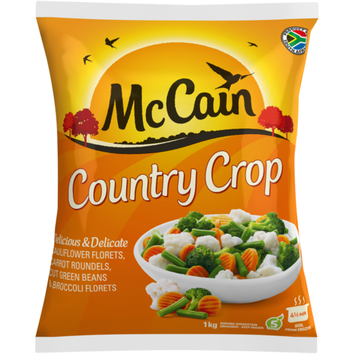 McCain Frozen Country Crop Vegetables 1kg