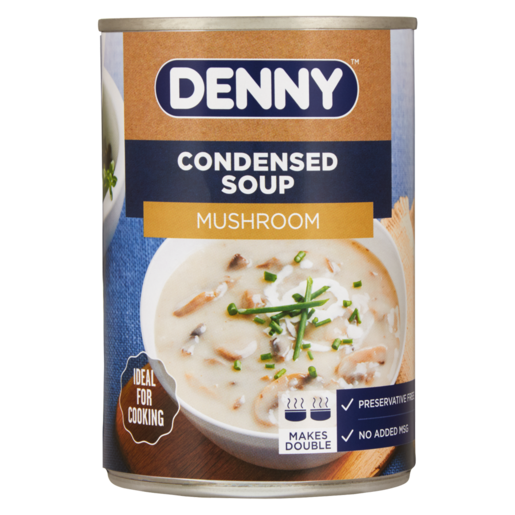 DENNY Condensed Mushroom Soup Can 450g