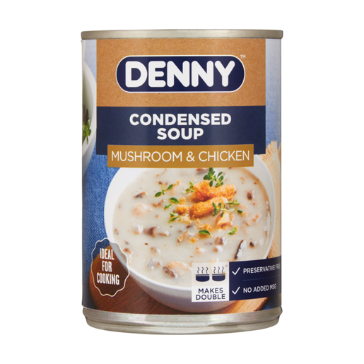 DENNY Mushroom & Chicken Condensed Soup Can 405g