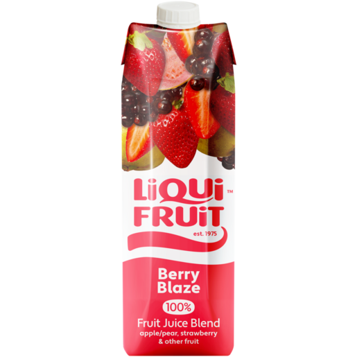 Liqui-Fruit Berry Blaze 100% Fruit Juice Blend 1L 