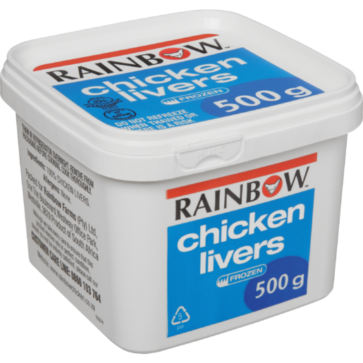 RAINBOW Frozen Chicken Livers 500g