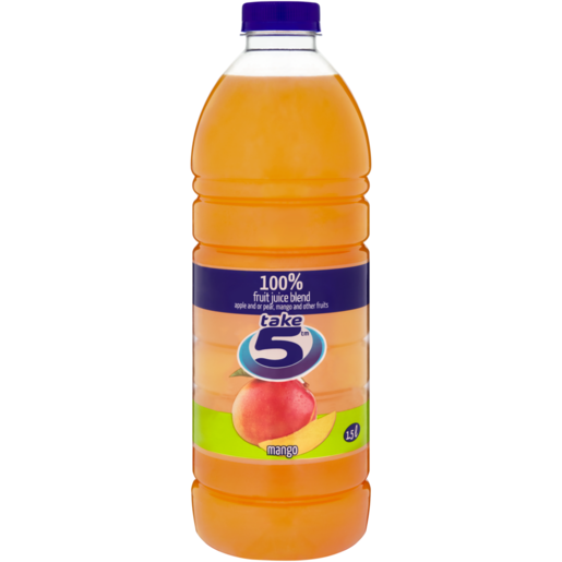 Take 5 Mango 100% Fruit Juice Blend 1.5L 