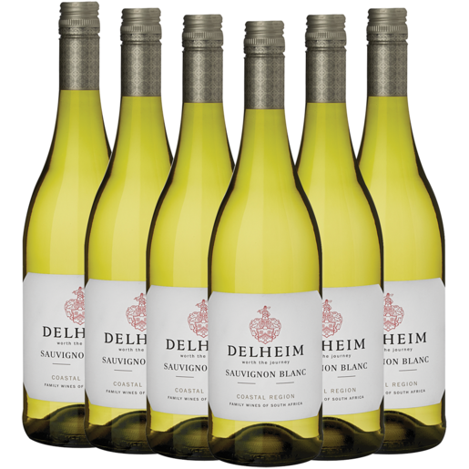 Delheim Sauvignon Blanc White Wine Bottles 6 x 750ml