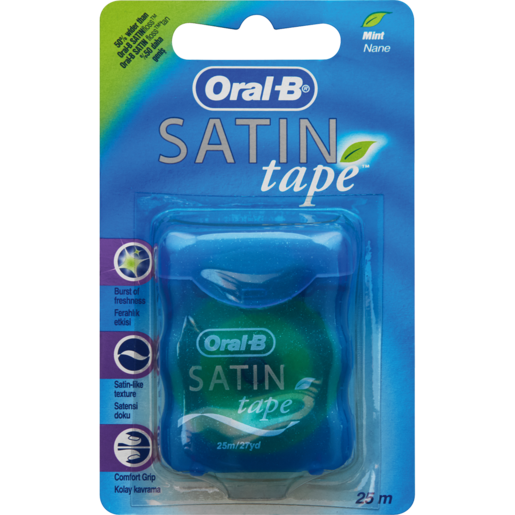 Oral-B Satin Tape Dental Floss 25m
