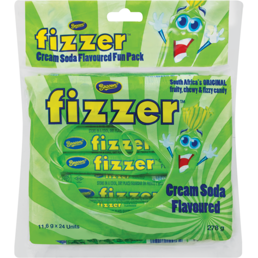 Fizzer Cream Soda Flavoured Sweets 24 Pack