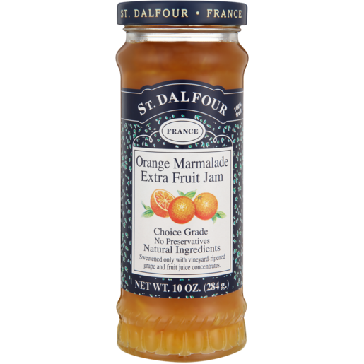 St. Dalfour Orange Marmalade Extra Fruit Jam 284g