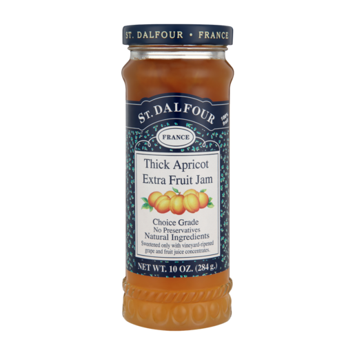 St. Dalfour Thick Apricot Flavoured Extra Fruit Jam 284g