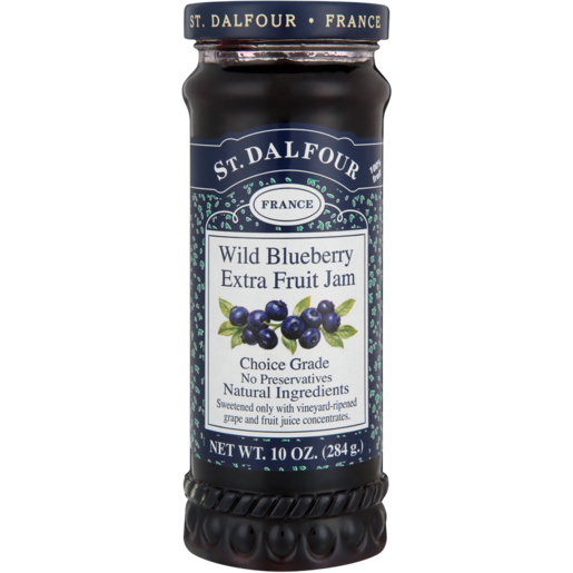 St. Dalfour Wild Blueberry Extra Fruit Jam 284g