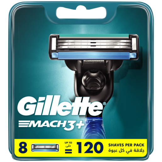 Gillette MACH3 Blades 8 Pack | Mens Shaving | Personal Grooming ...