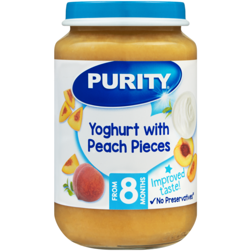 PURITY Yoghurt & Peaches Baby Food 200ml