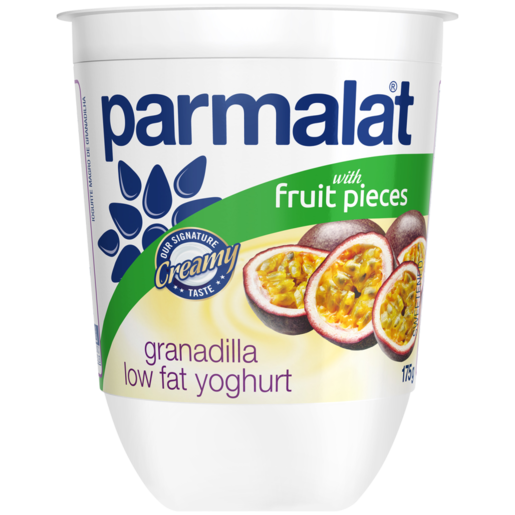Parmalat Low Fat Granadilla Yoghurt Based Dairy Snack 175g