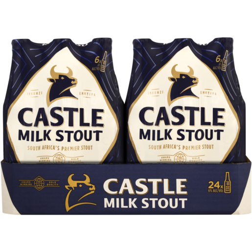 Castle Milk Stout Beer Bottles 24 x 330ml 