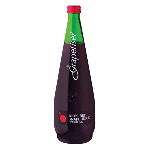 Grapetiser Sparkling Red Grape Juice Bottle 750ml