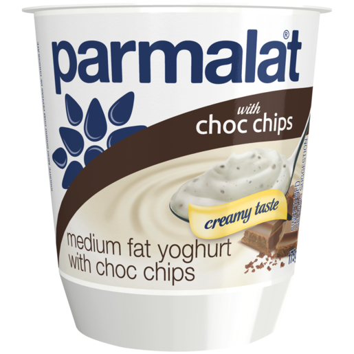 Parmalat Medium Fat Yoghurt With Choc Chips 175g