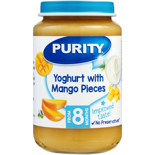 PURITY Yoghurt & Mango Baby Food 200ml