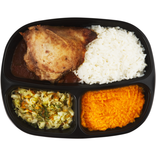 Fresh Chicken Roast, Vegetables & Rice Ready Meal