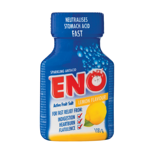Eno Lemon Flavoured Sparkling Antacid 100g