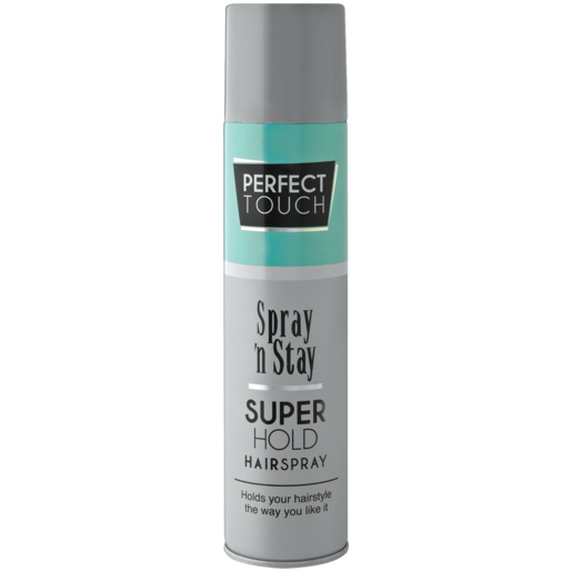 Perfect Touch Spray 'N Stay Super Hold Hairspray 250ml