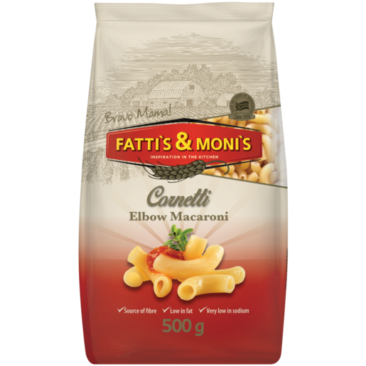 Fatti's & Moni's Elbow Macaroni 500g