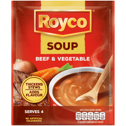 Royco Beef & Vegetable Soup Packet 50g
