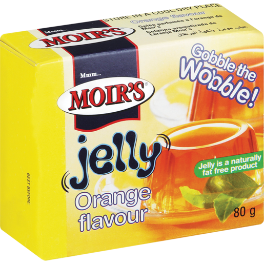 Moir's Orange Flavoured Jelly 80g