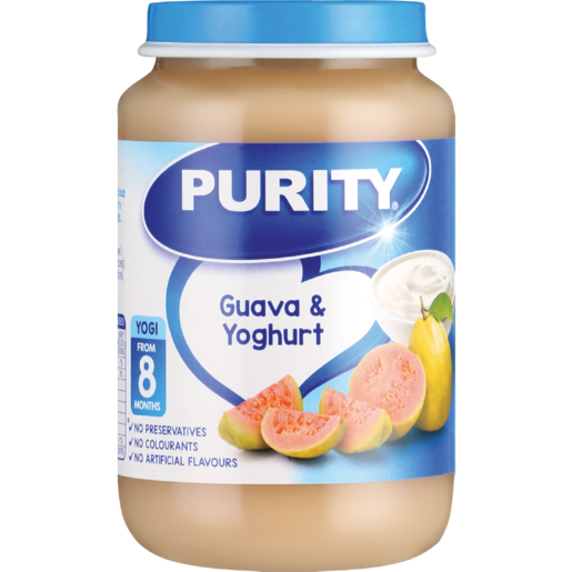 PURITY Guava & Yoghurt Baby Food 200ml