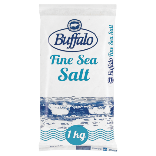 Buffalo Fine Sea Salt 1kg