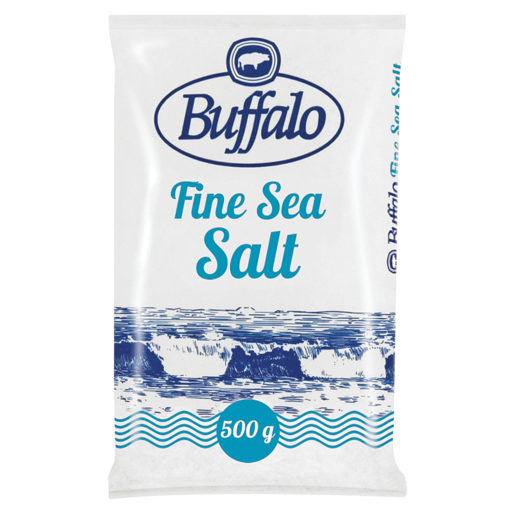 Buffalo Fine Sea Salt 500g